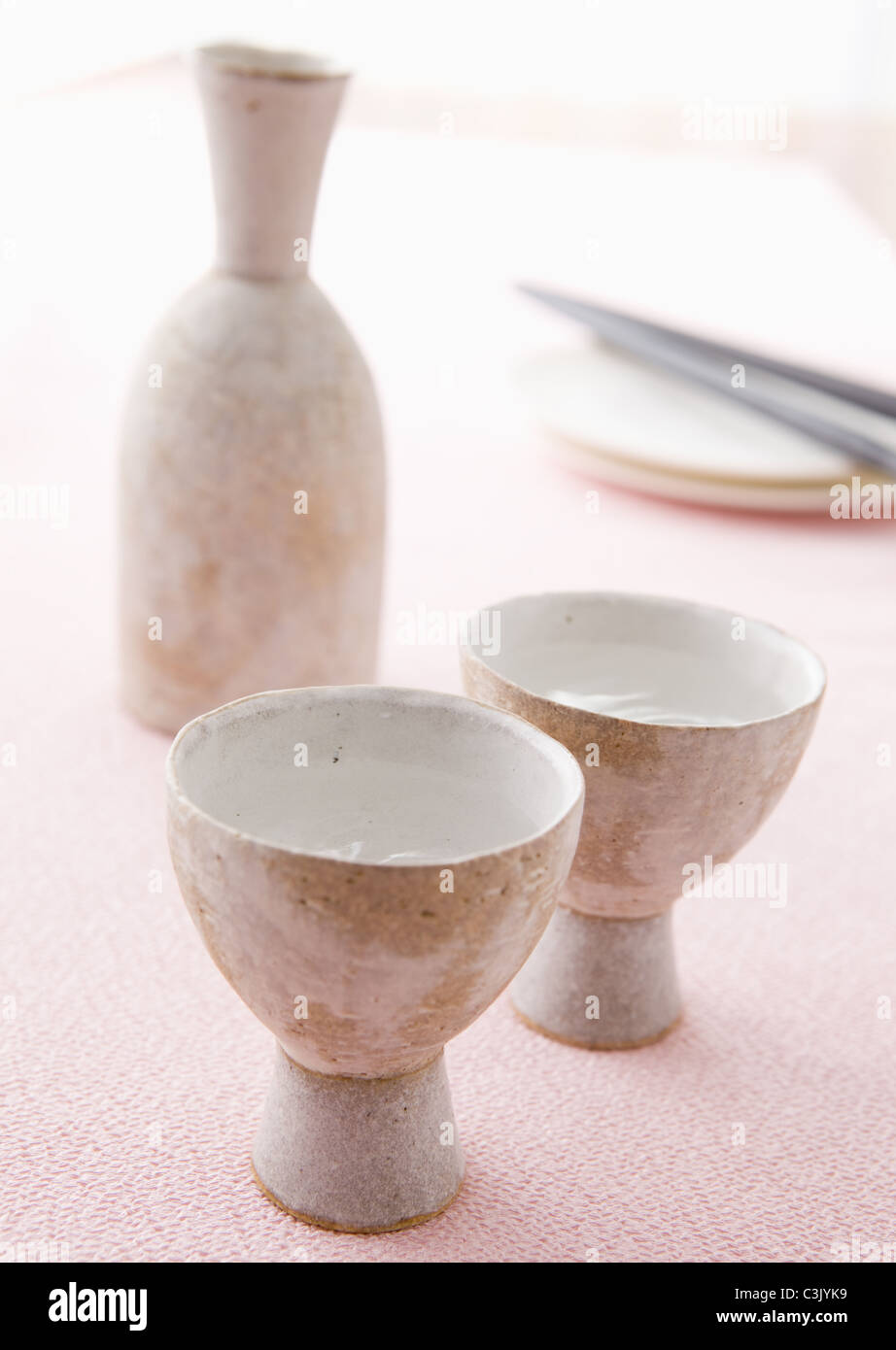 Japanese sake Stock Photo