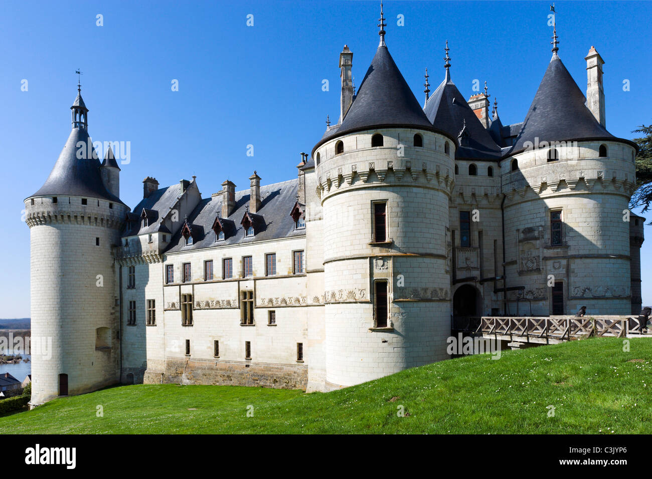 The Chateau de Chaumont, Chaumont sur Loire, Loire Valley, Touraine, France Stock Photo