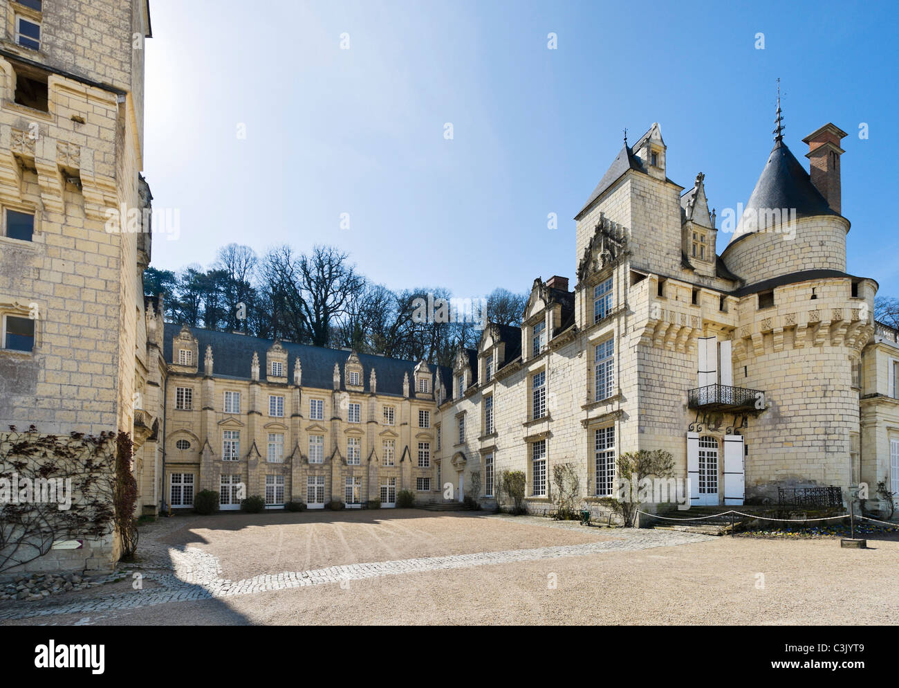 The Château d'Ussé, Loire and Indre Valley, Touraine, France Stock Photo