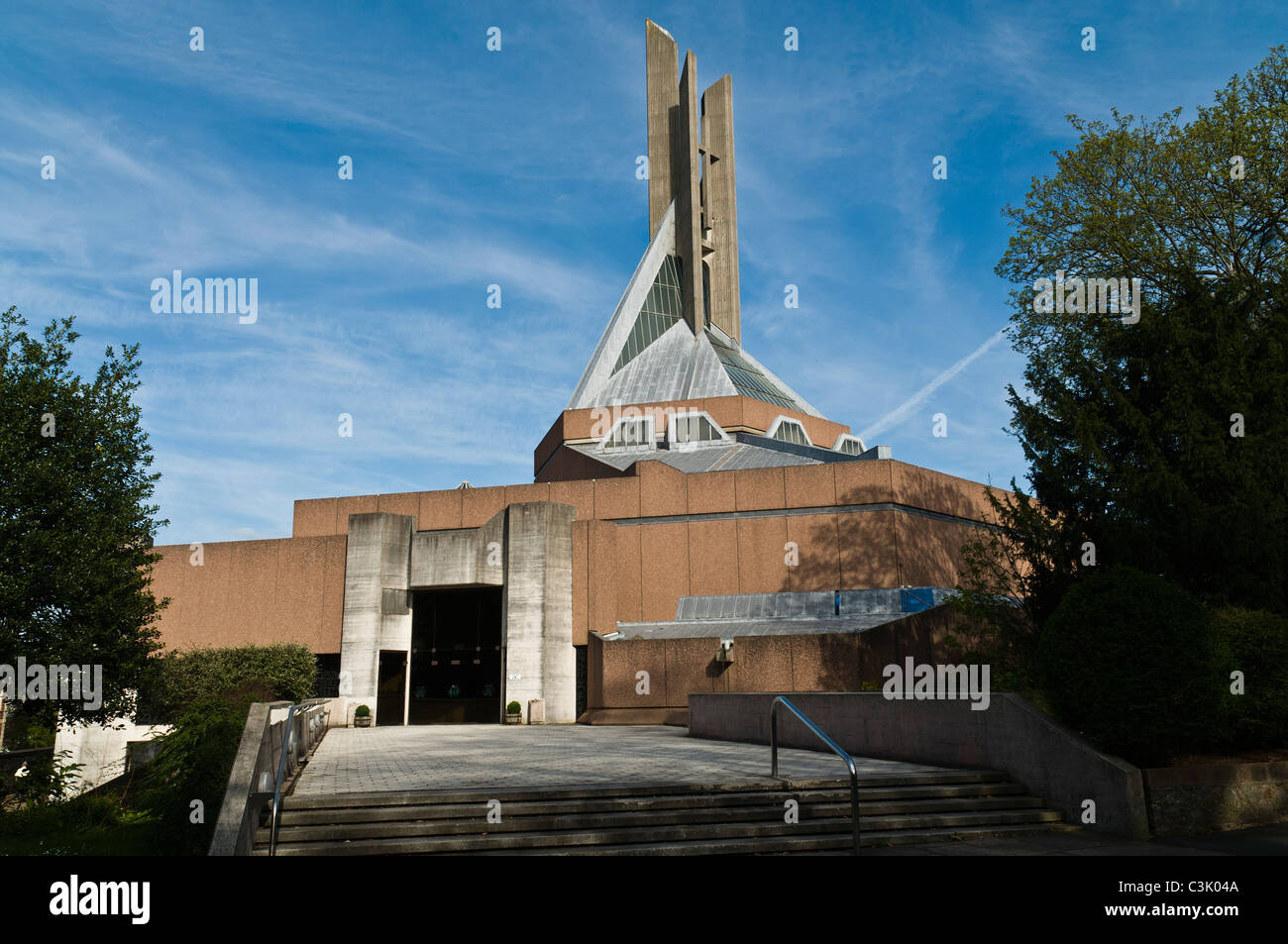 dh St Peter and St Paul Church CLIFTON CATHEDRAL BRISTOL ENGLAND Roman Catholic building uk modern english architecture stylish Stock Photo