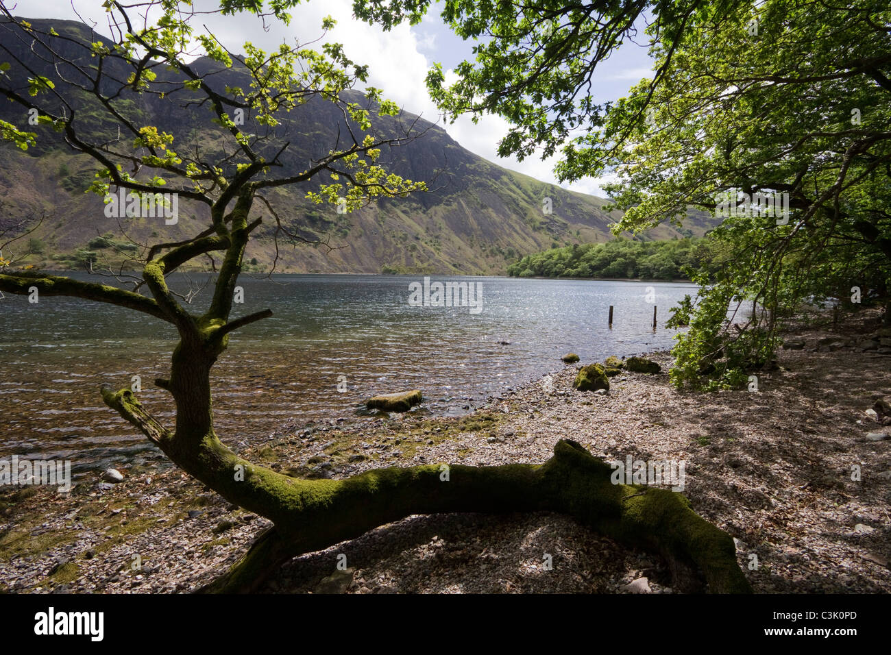Wastwater Lake district deepest lake cumbria england uk Stock Photo - Alamy