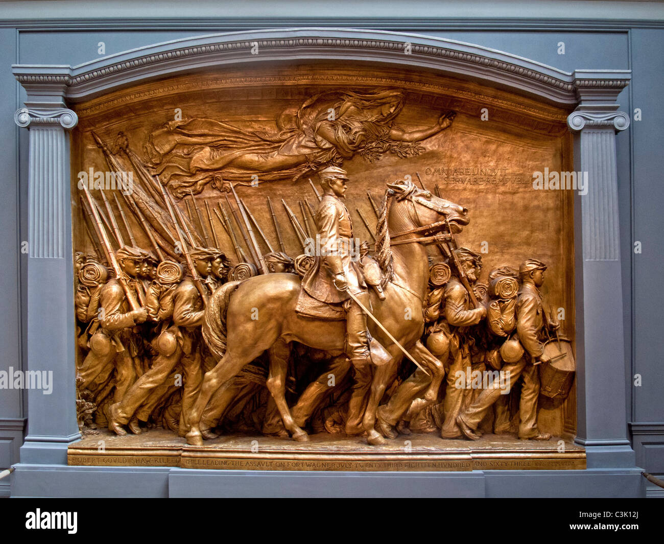 An 1897 sculpture at the National Gallery of Art in Washington, D.C. by