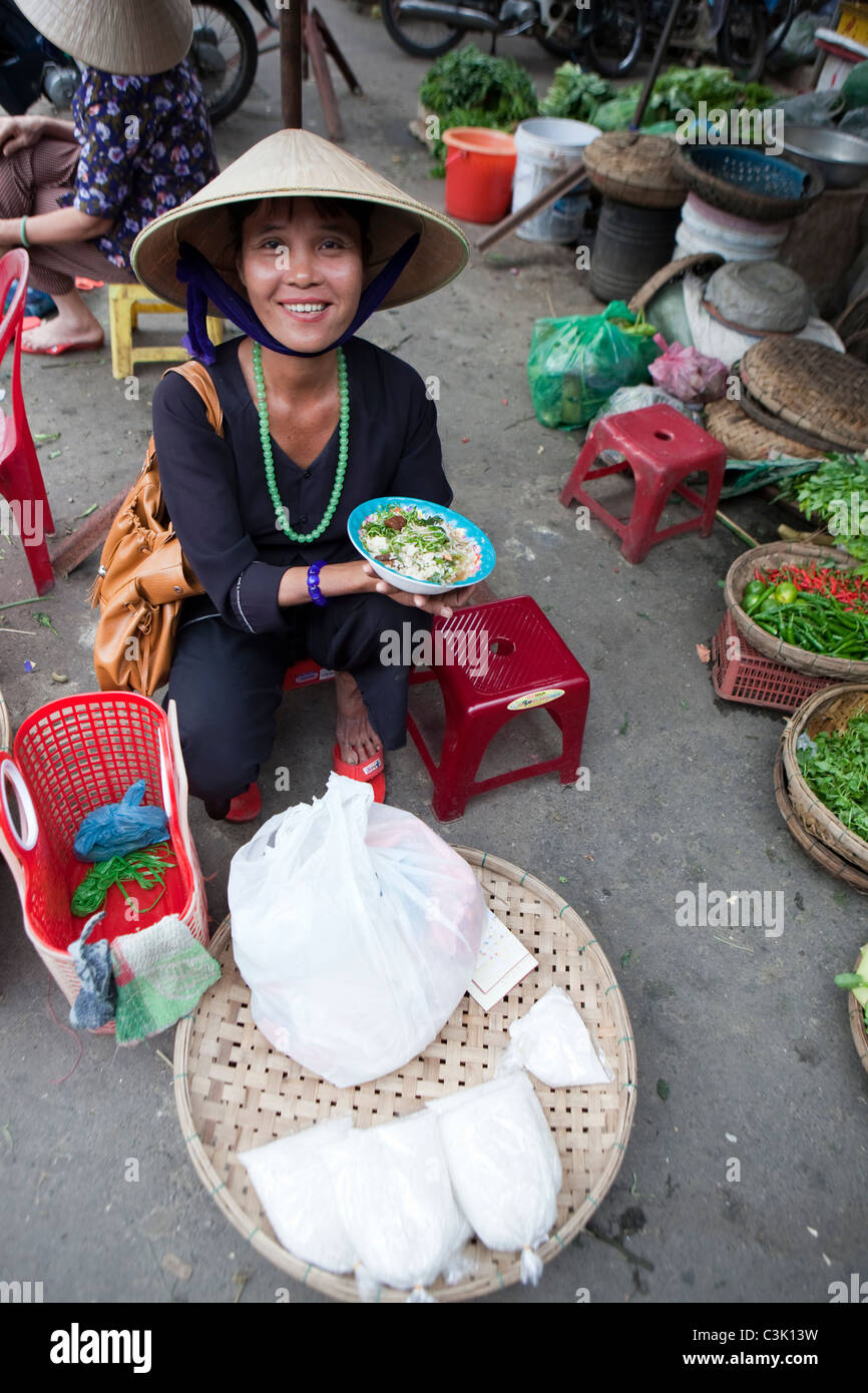 Market, Hoi An, Vietnam Stock Photo