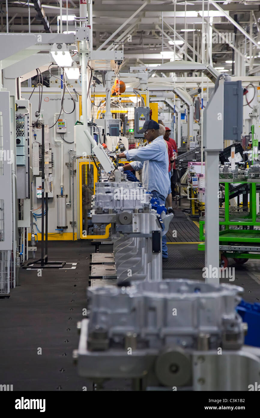General Motors Toledo Transmission Plant Stock Photo Alamy