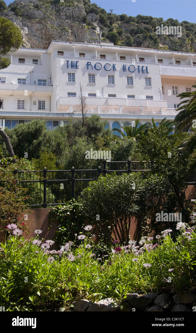 The Rock Hotel Gibraltar Stock Photo Alamy