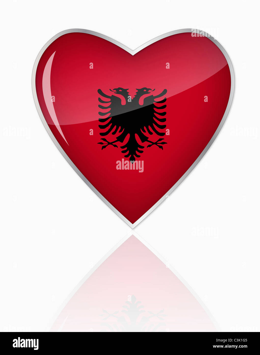 BIG ALBANIAN FLAG-NATIONAL-NEW ALBANIA BANNER-200 X 300 CM-DOUBLE
