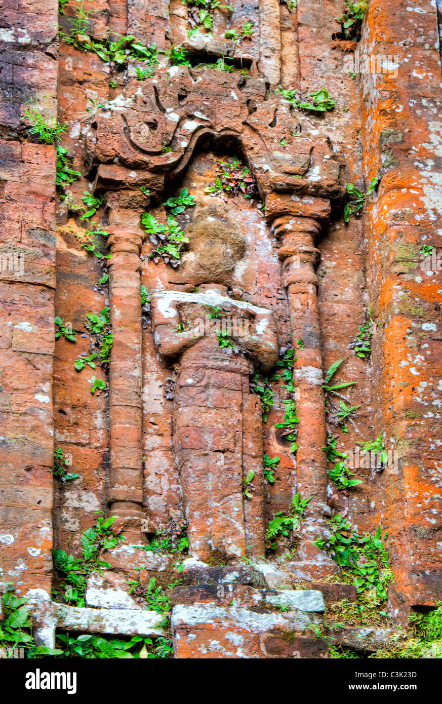 My Son Champa Ruins, Central Vietnam Stock Photo