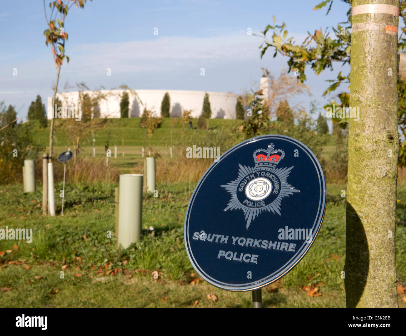 National Memorial Arboretum Alrewas Staffordshire Stock Photo