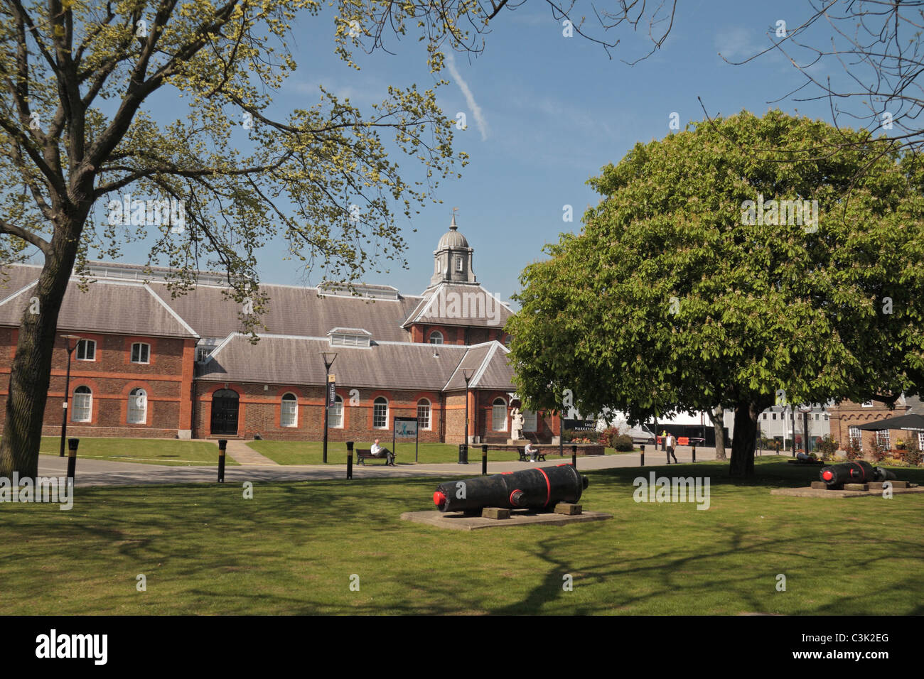The Royal Brass Foundry building in the in Woolwich town centre, East