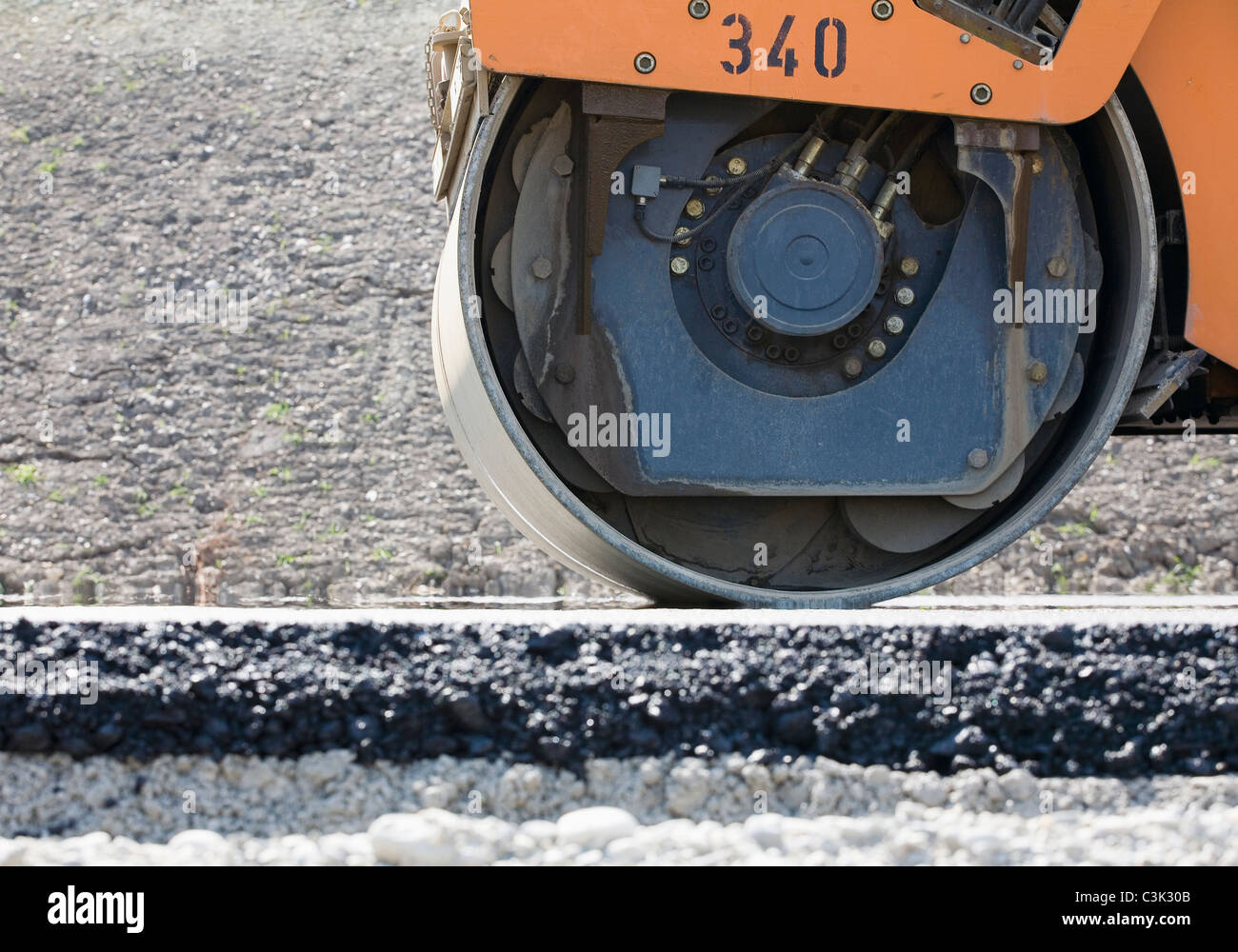 Germany, Construction roller equipment Stock Photo Alamy