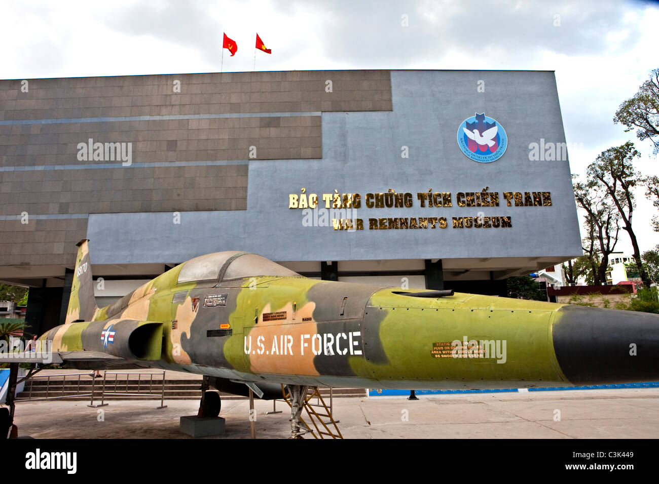 War Remnants Museum, Ho Chi Minh City, Saigon, Vietnam Stock Photo - Alamy