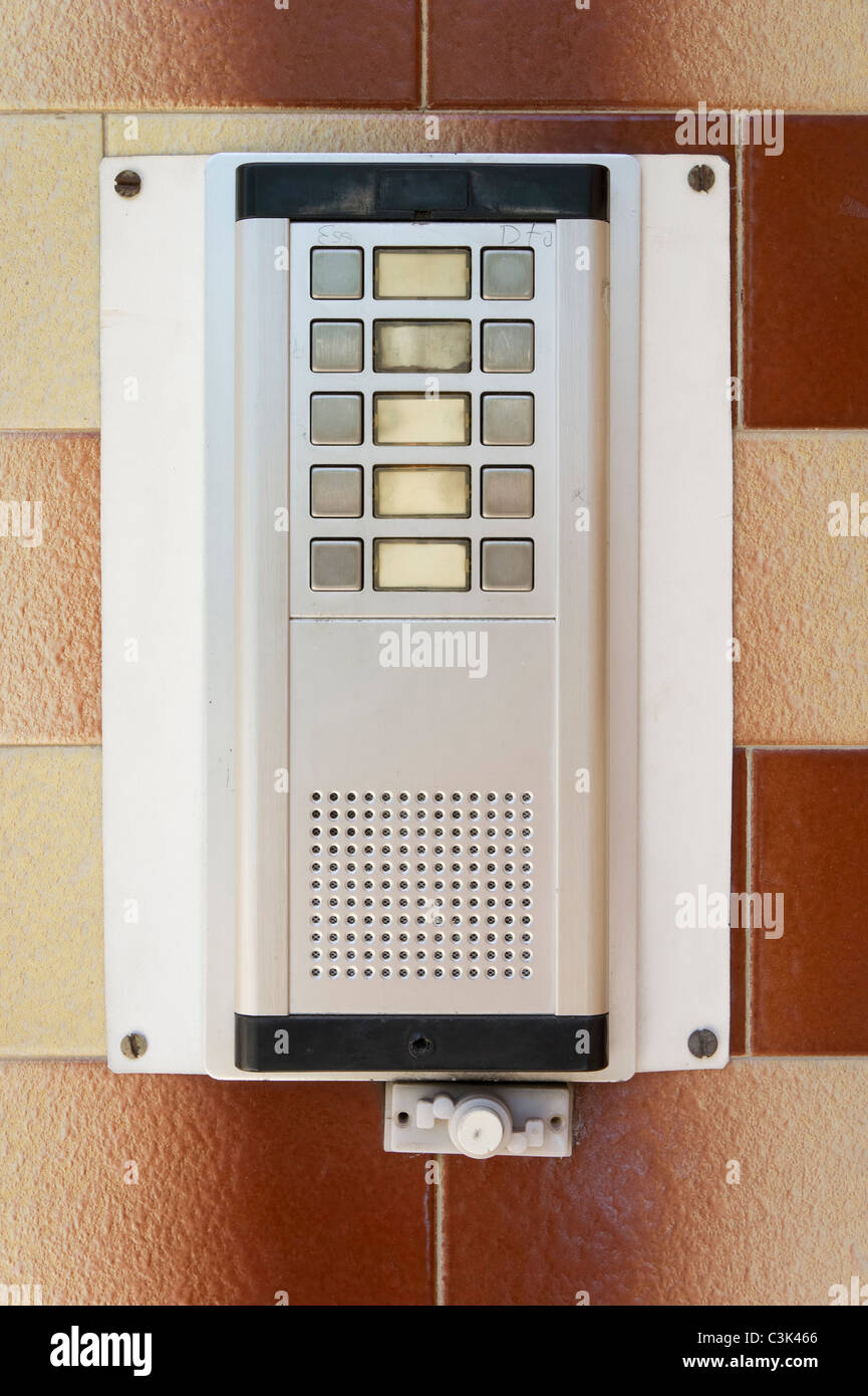 Intercom Stock Photo