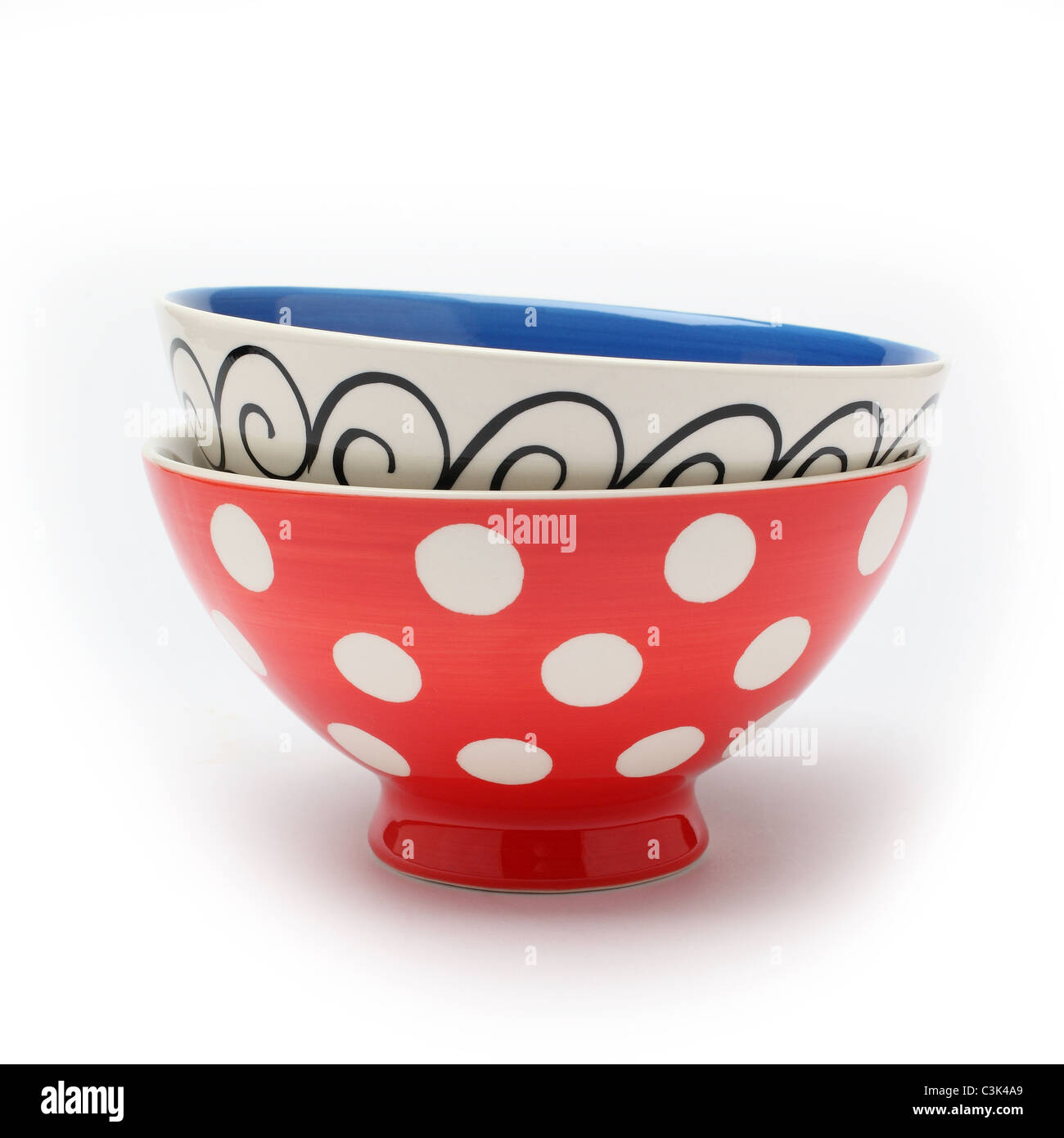 empty soup bowl Stock Photo Alamy