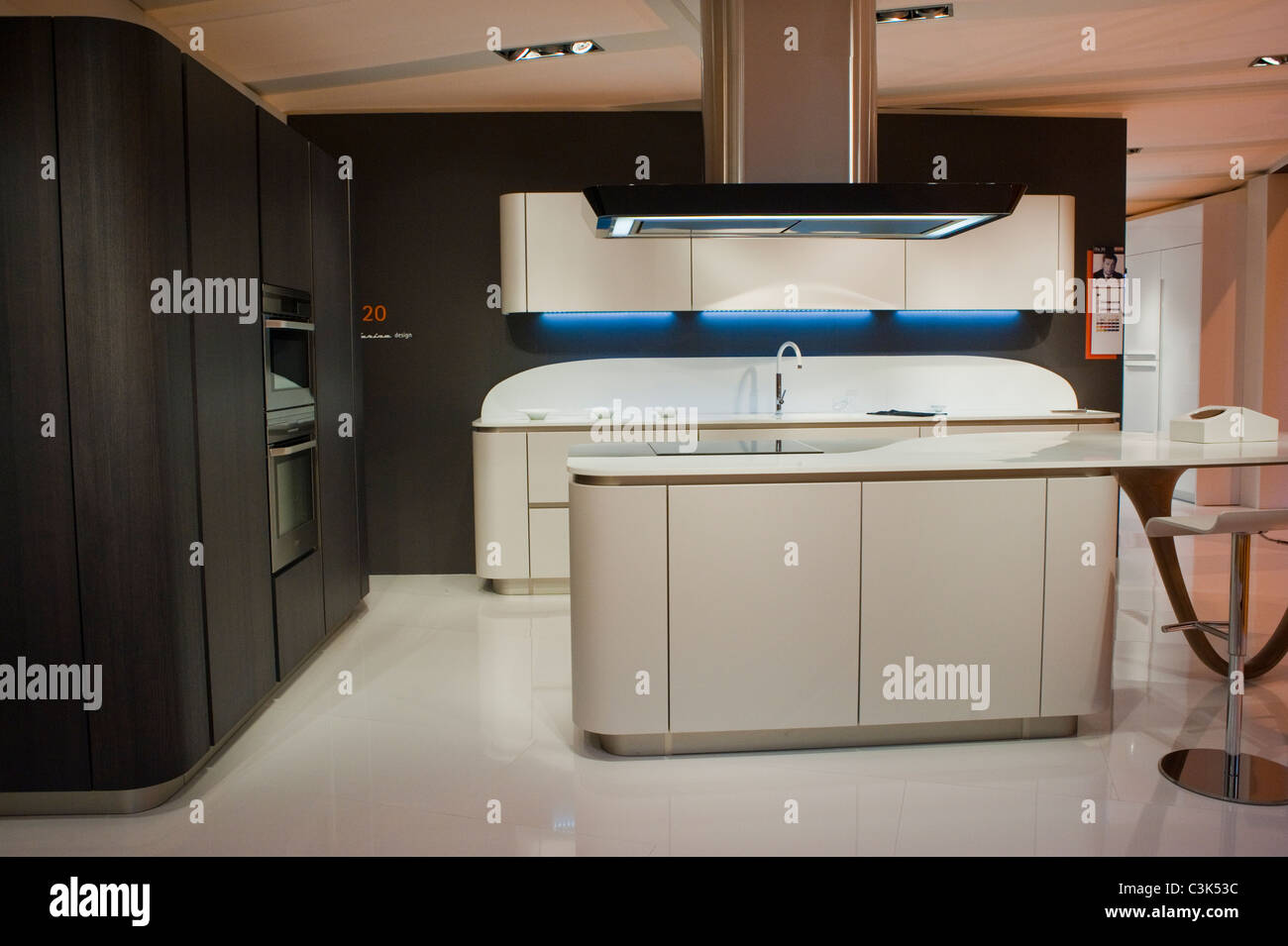 Paris, France, Contemporary Style Kitchens at Industrial Trade Show