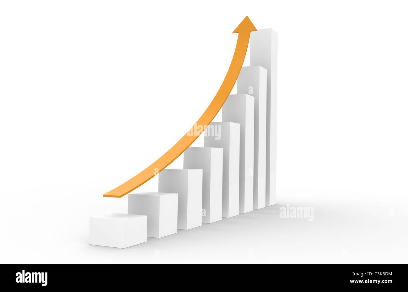 Graph trends Cut Out Stock Images & Pictures - Alamy