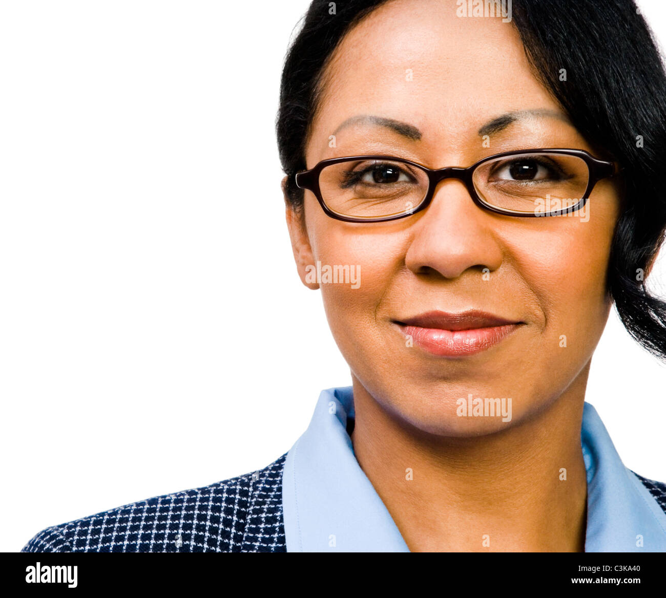 Business woman posing isolated hi-res stock photography and images - Alamy