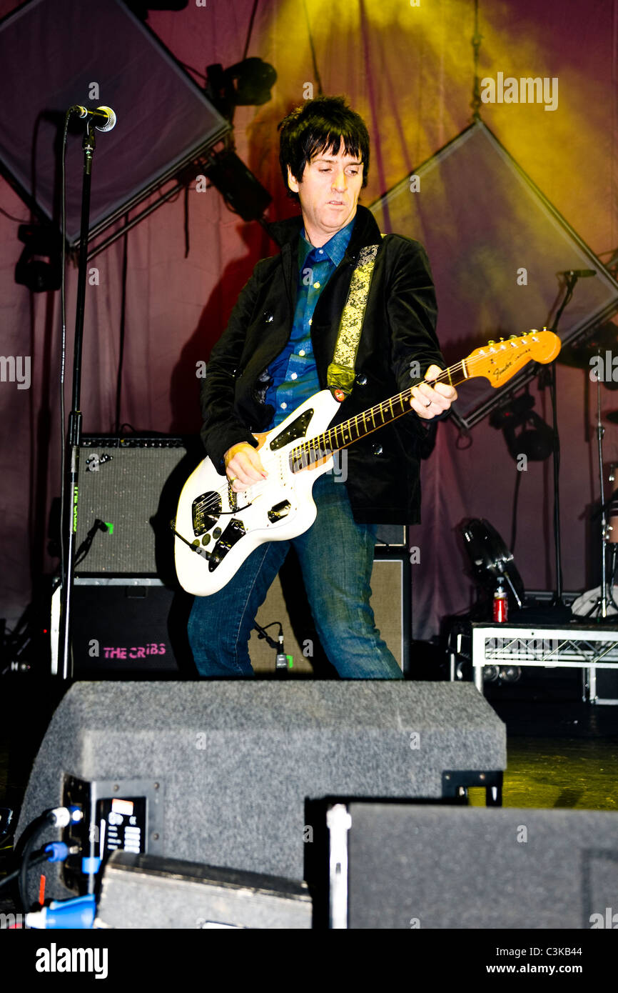 Johnny Marr Of The Cribs Performing At The O2 Academy Brixton