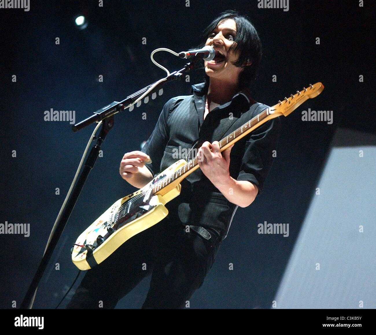 Placebo performing live in concert at the ahoy stadium rotterdam hi-res ...