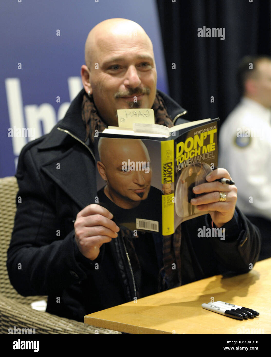 Howie Mandel  'Deal or No Deal' host promotes his new book 'Here's the Deal: Don't Touch Me' at  Eaton Centre's Indigo Stock Photo