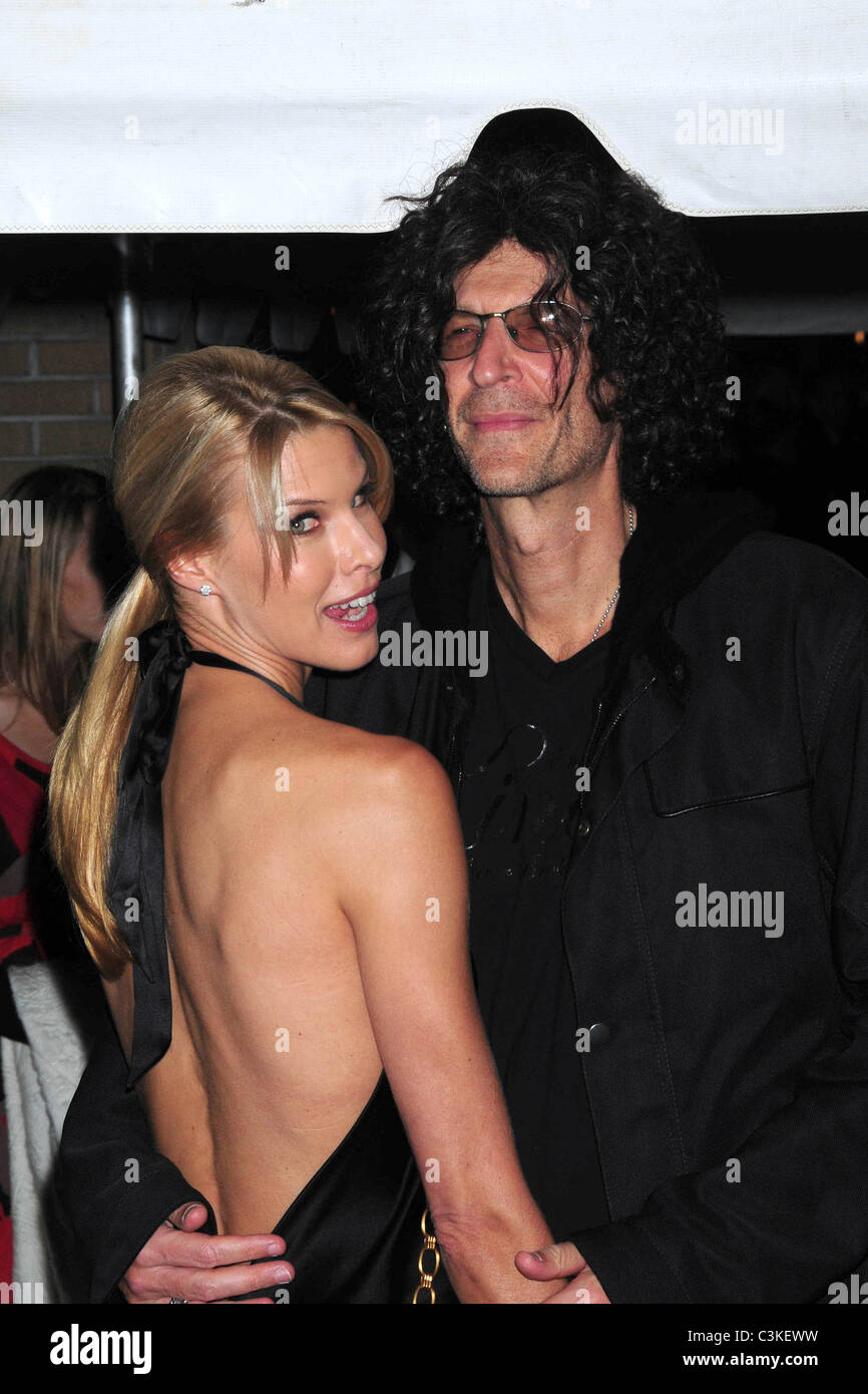 Beth Ostrosky Stern and Howard Stern The Cinema Society & D&G screening