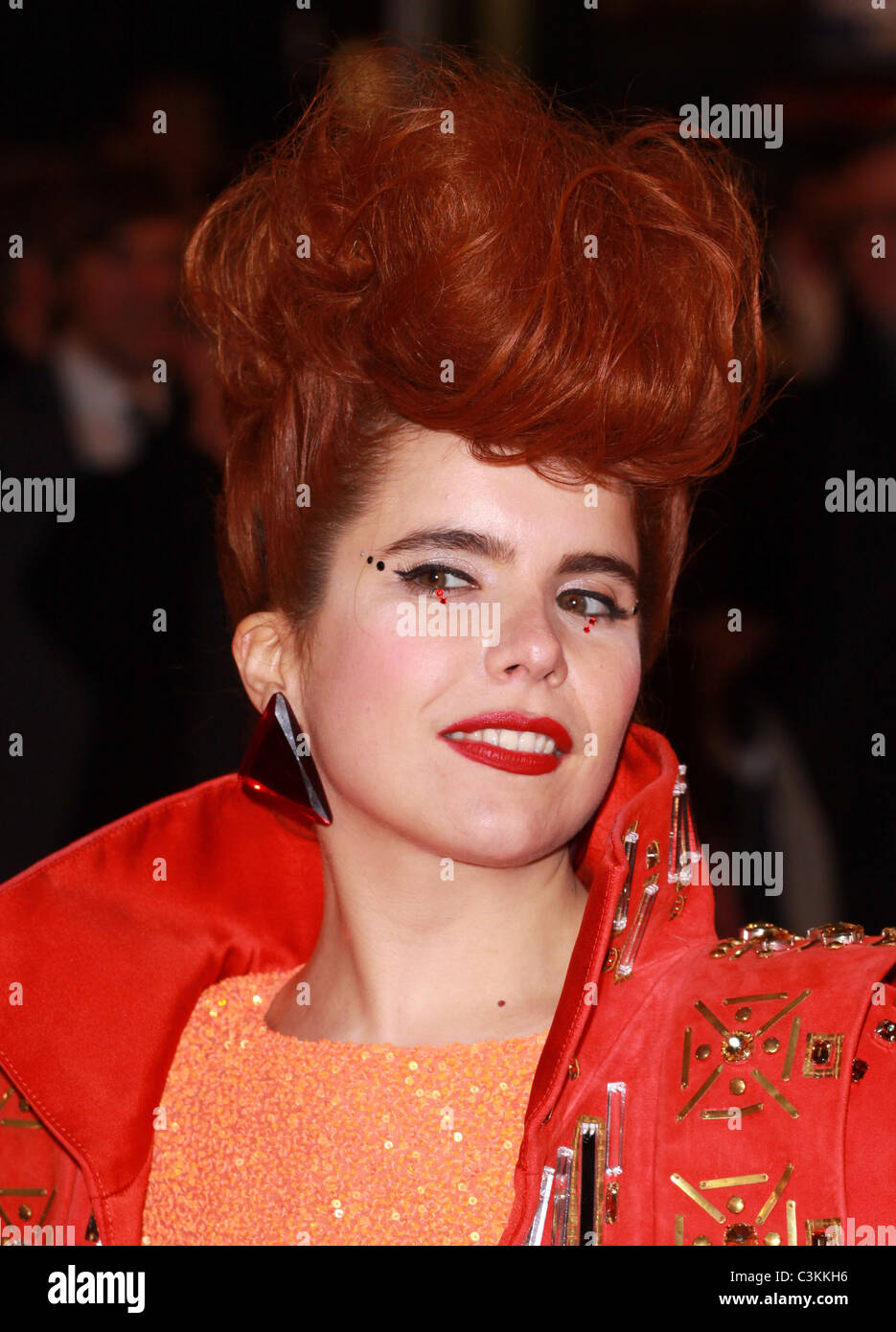 Paloma Faith World Premiere Of St Trinian S 2 The Legend Of Fritton S Gold Held At The Empire Leicester Square London England Stock Photo Alamy