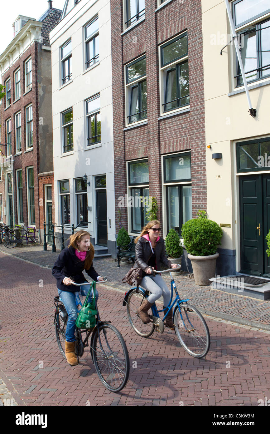 cycling holland Stock Photo