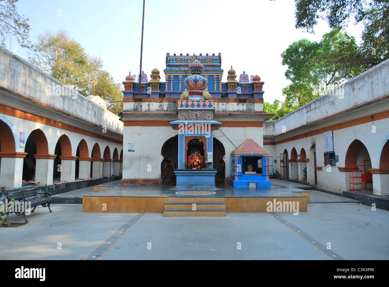 vitthal temple building Stock Photo