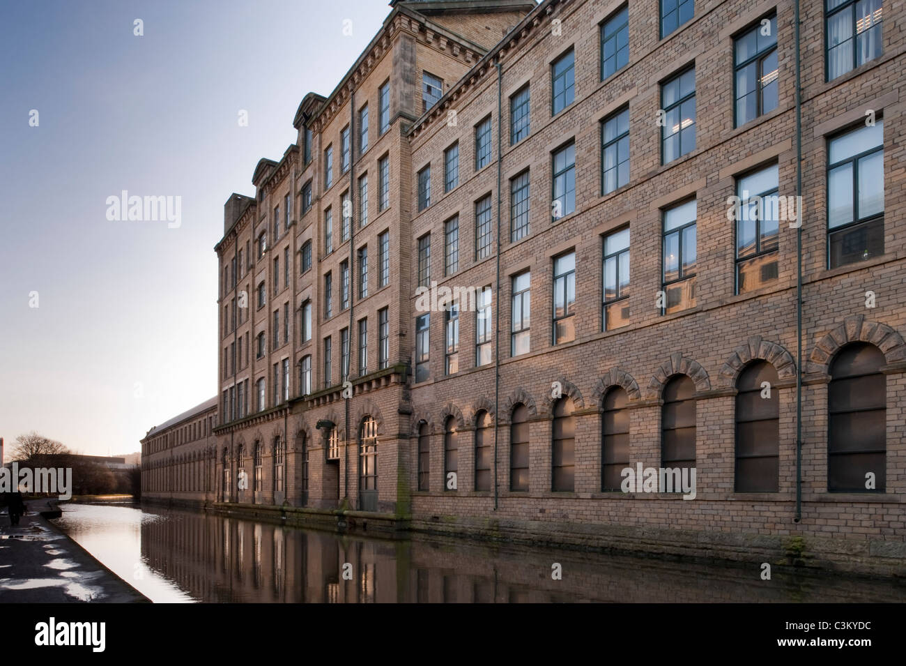 Salts Mill (grand, historic, Victorian factory or textile mill building