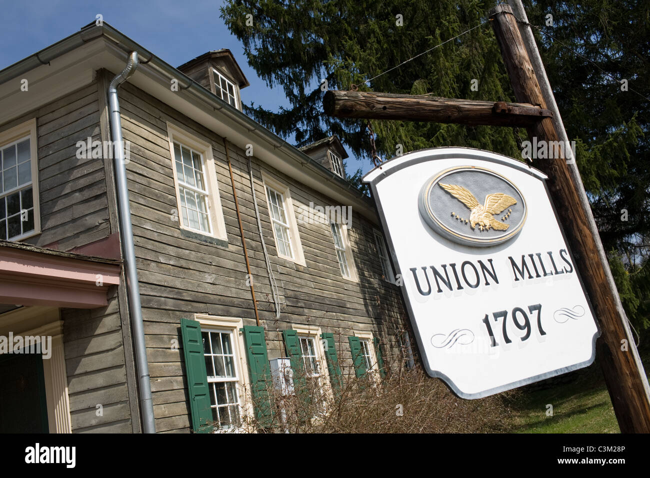 Union Mills, Carroll County, Maryland, where Confederate Troops stayed