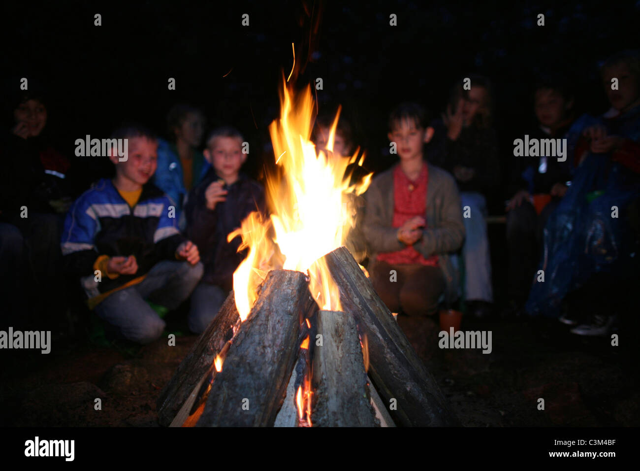 summercamp in The Netherlands Stock Photo - Alamy