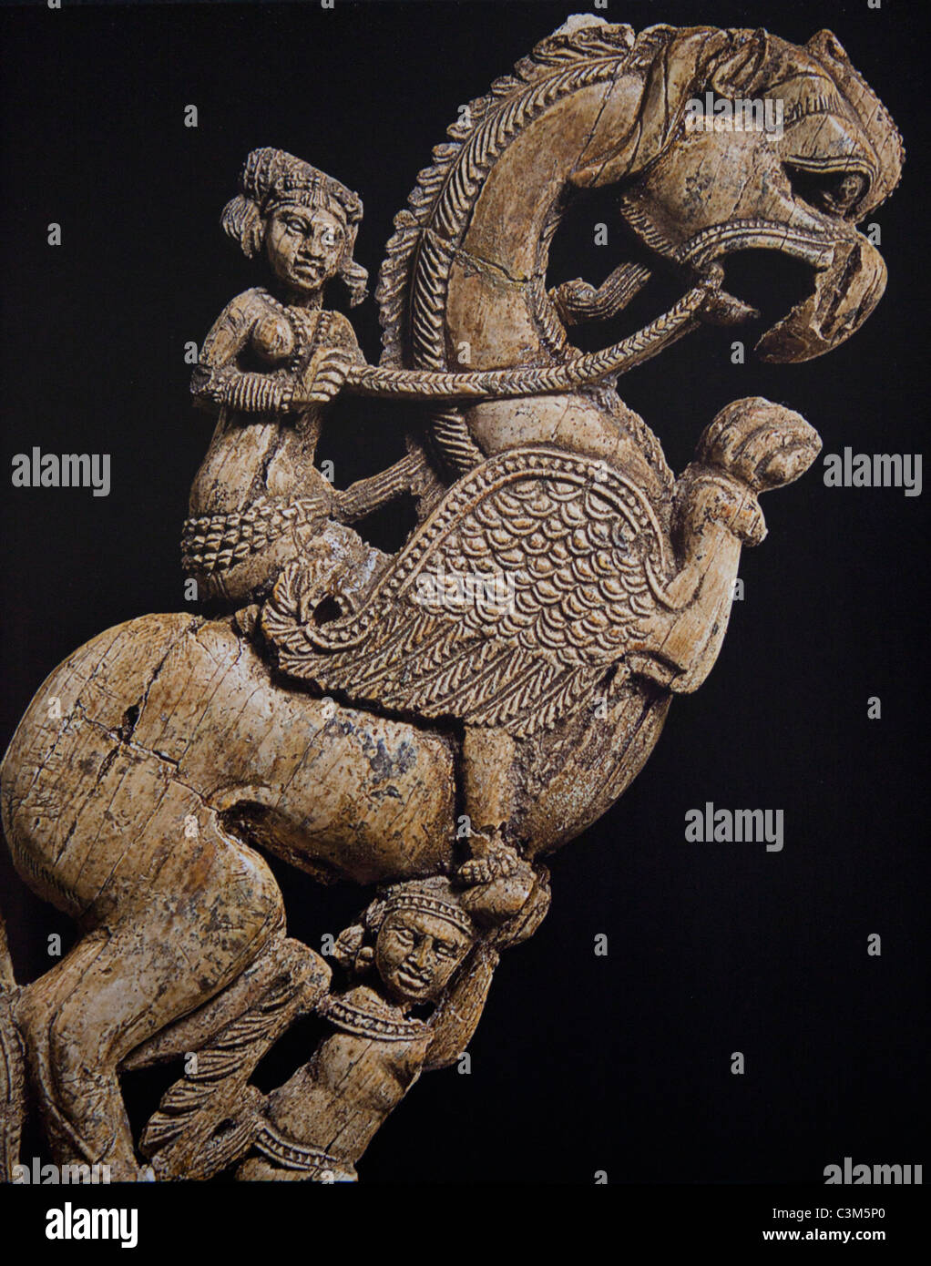 Art in the Afghan National Museum, Kabul Stock Photo