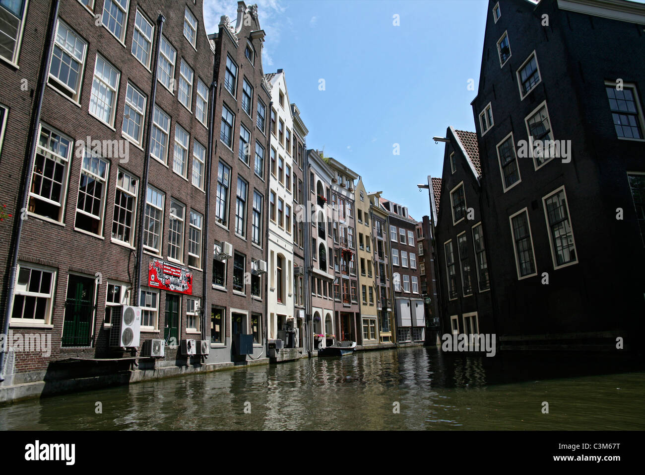 Canals in Amsterdam Stock Photo