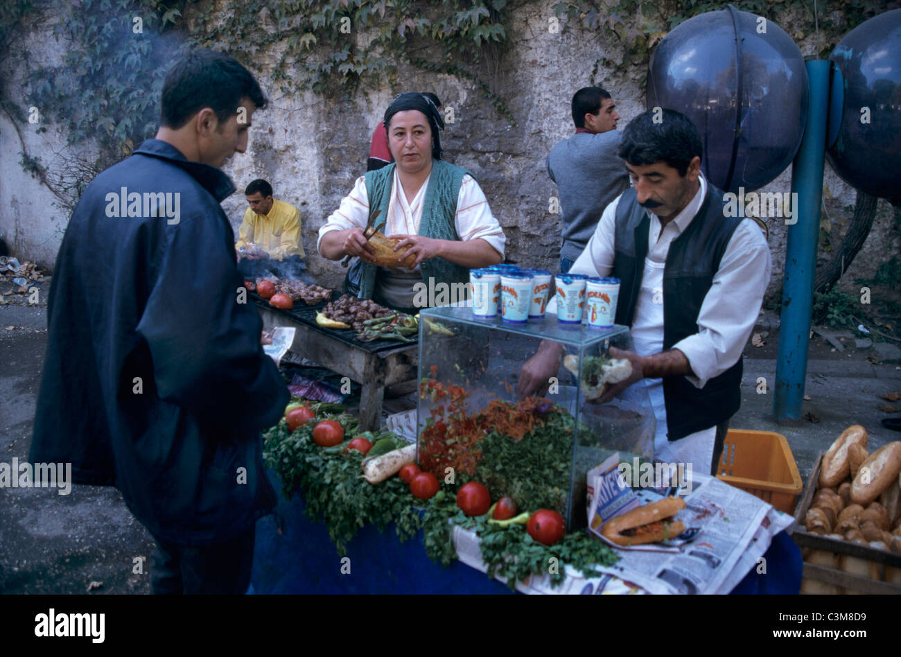 Market in Istanbul Stock Photo