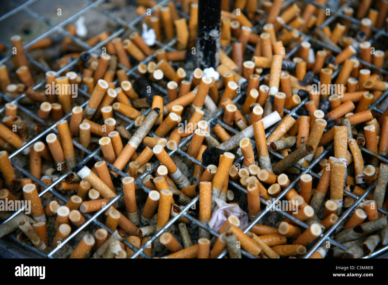 smoking is forbidden in publi places in Holland Stock Photo