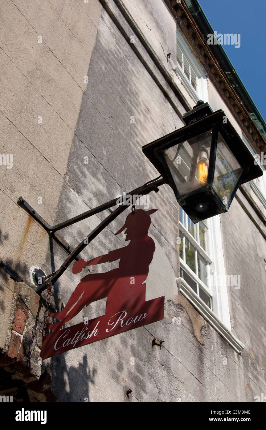 South Carolina, Charleston. Historic District of Catfish Row (aka