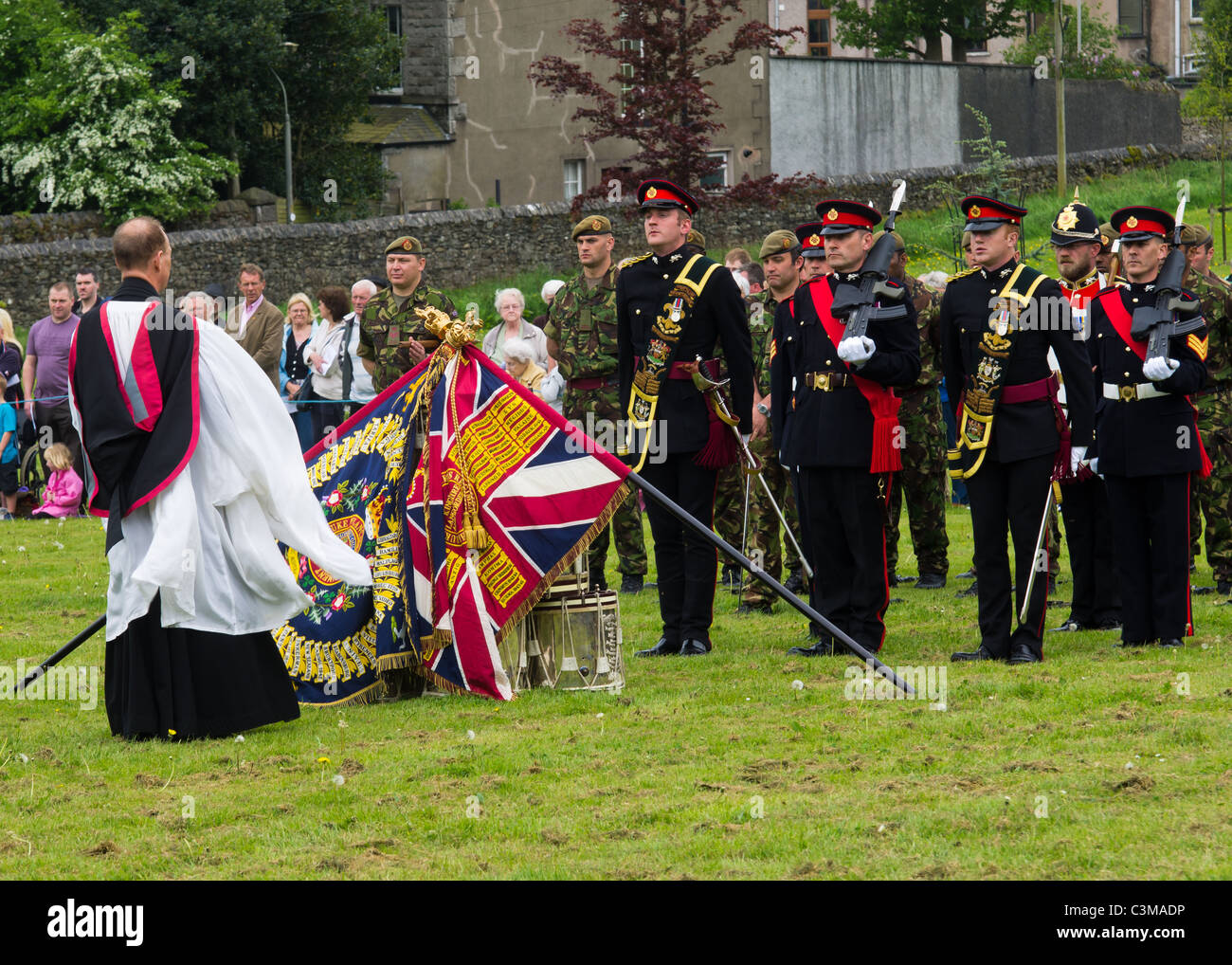 Freedom of Ulverston for The Duke of Lancaster's Regiment Stock Photo