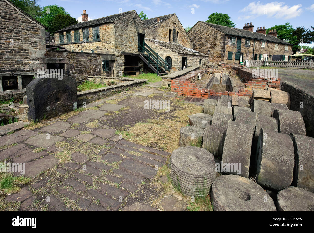 Abbeydale Industrial Hamlet in Sheffield South Yorkshire Stock Photo