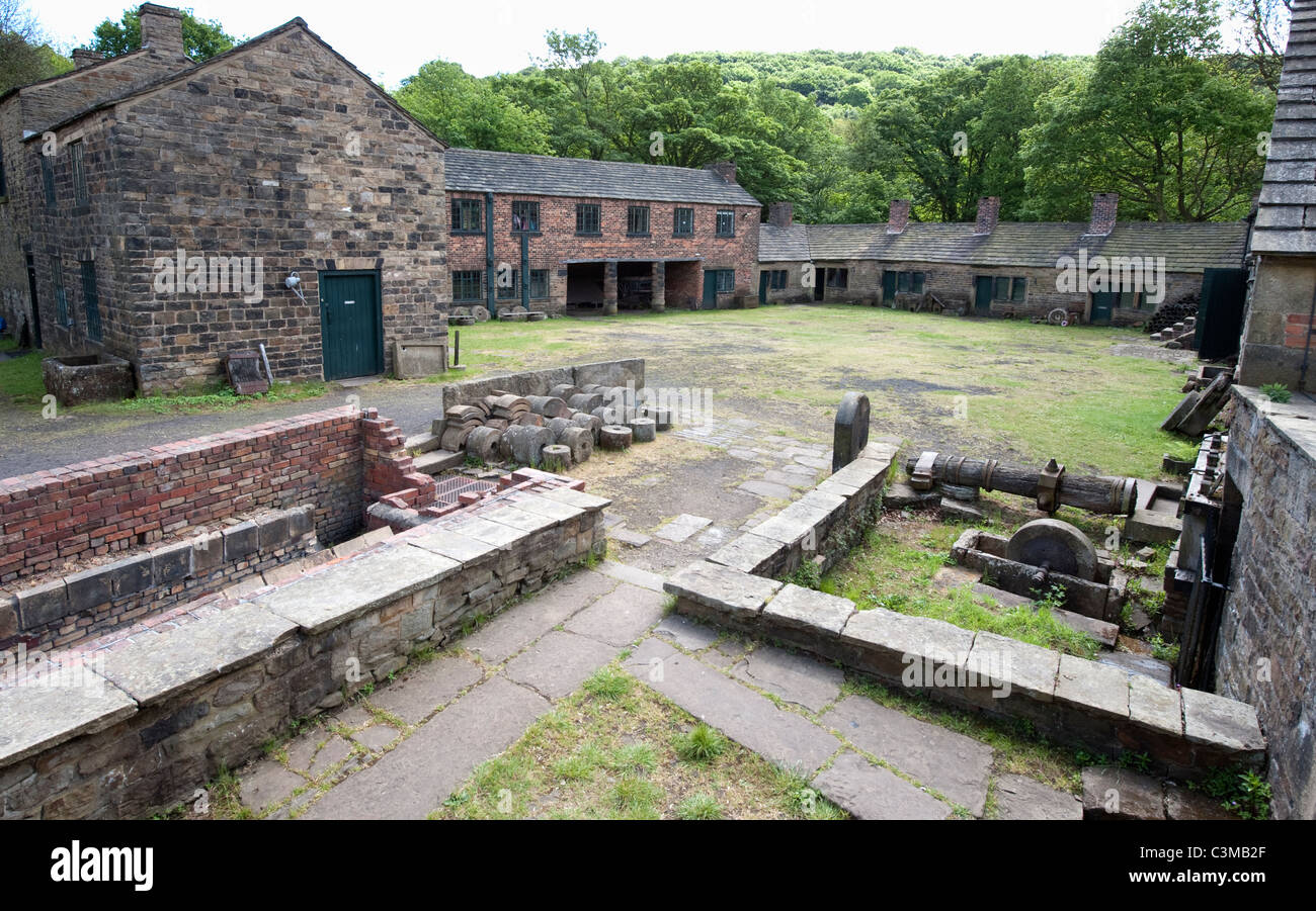 Abbeydale Industrial Hamlet in Sheffield South Yorkshire Stock Photo