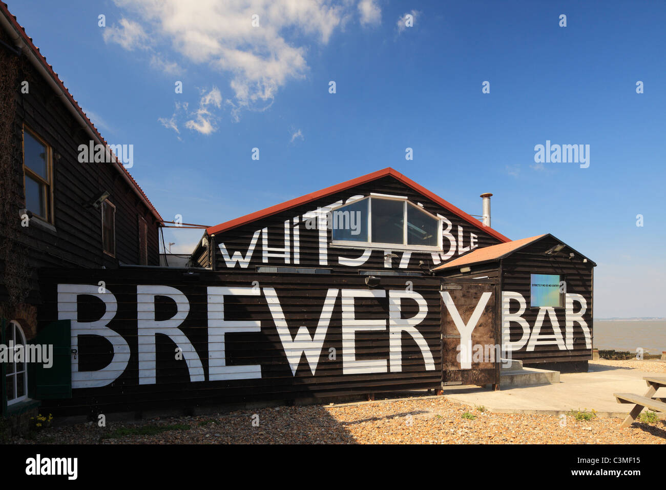 The Whitstable Brewery Bar. Stock Photo