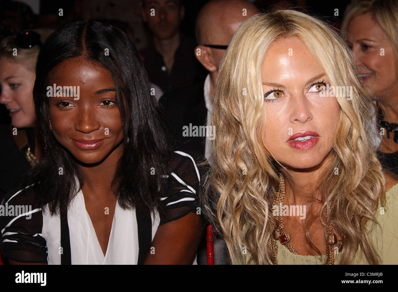 Genevieve Jones and Rachel Zoe Mercedes-Benz IMG New York Fashion Week ...