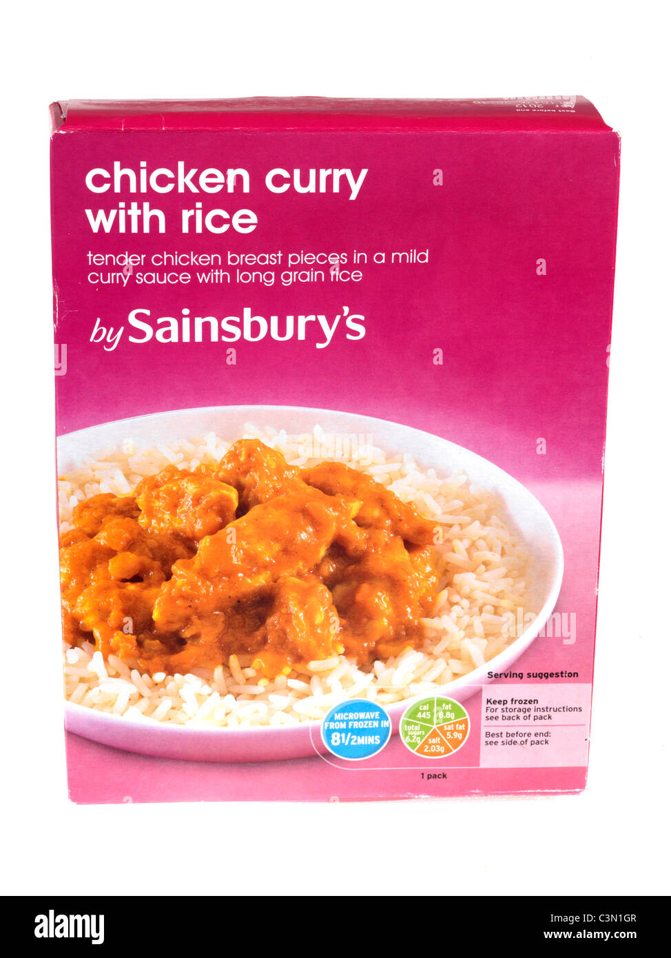 Packet of curry Cut Out Stock Images & Pictures Alamy