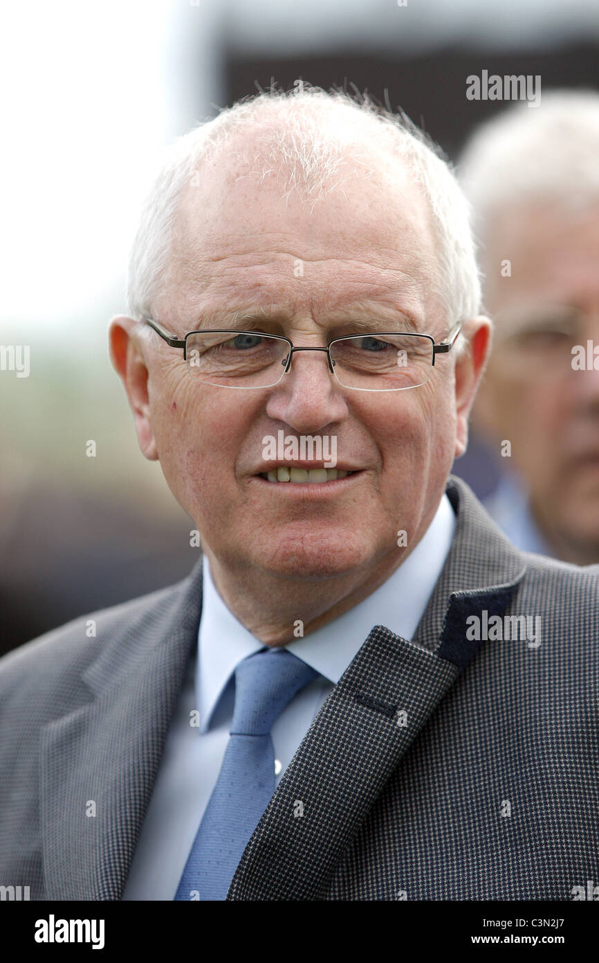 MICHAEL CHANNON RACE HORSE TRAINER RACE HORSE TRAINER YORK RACECOURSE YORK ENGLAND 12 May 2011