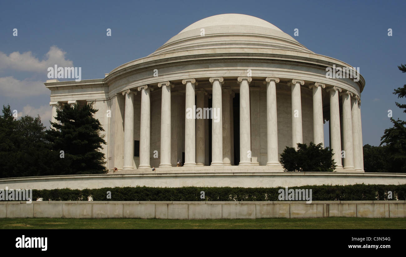 United States. Washington D.C. Thomas Jefferson Memorial. Stock Photo
