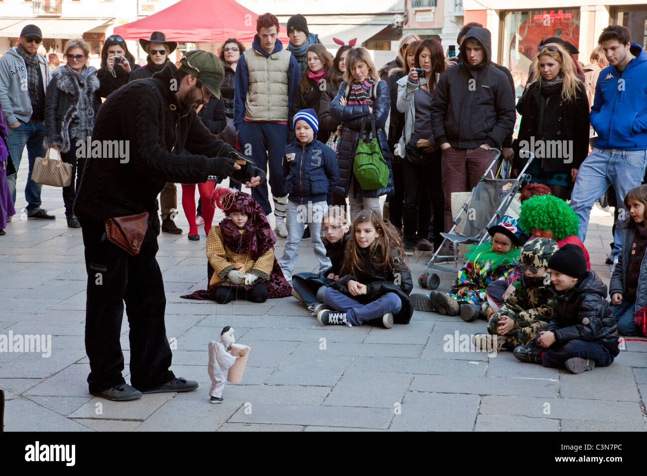 Colourful venice carnival children hi-res stock photography and images ...