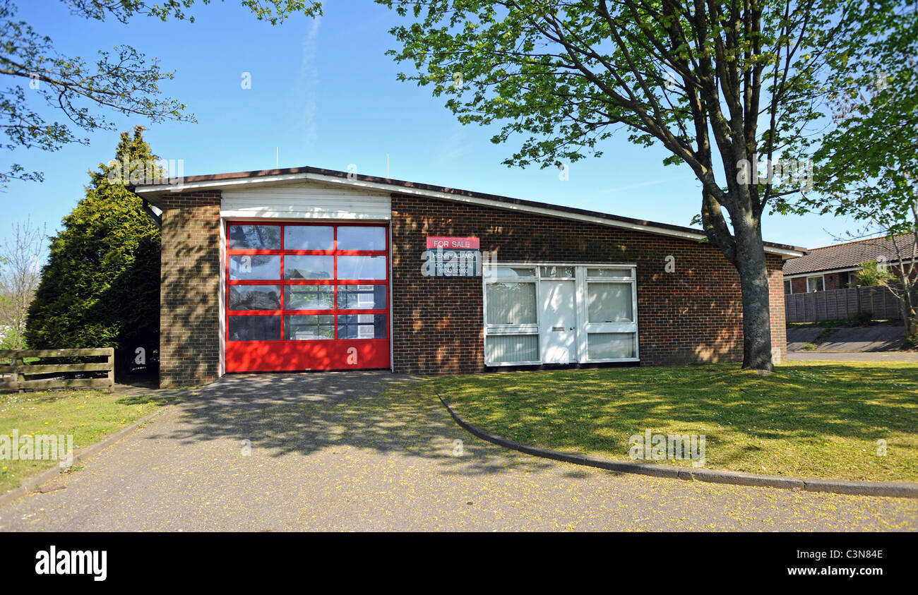 Findon Fire Station up for sale to the highest bidder with a guide price of £300,000 Stock Photo