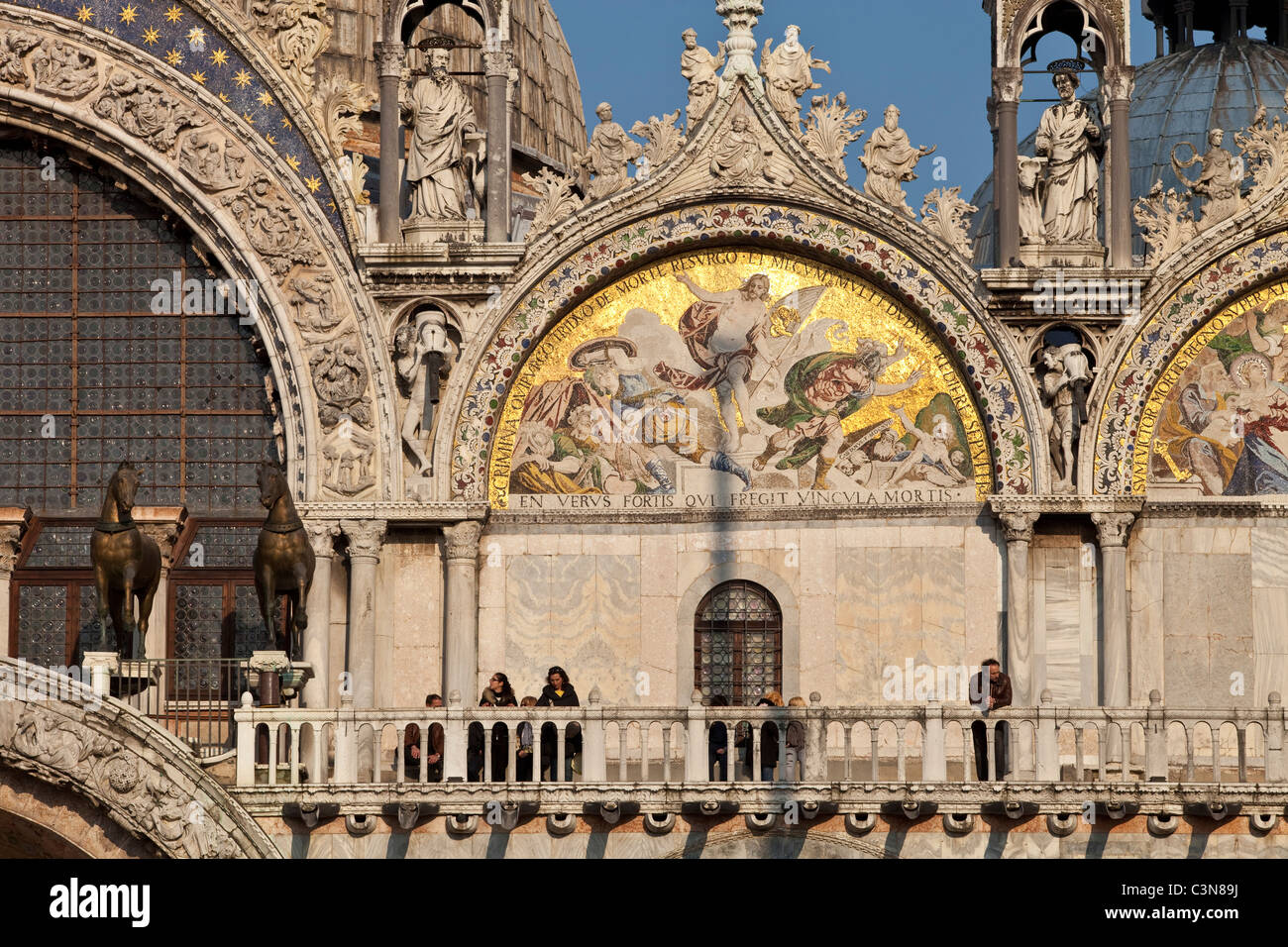 Basilica San Marco, St Marks Square, Venice, Italy Stock Photo