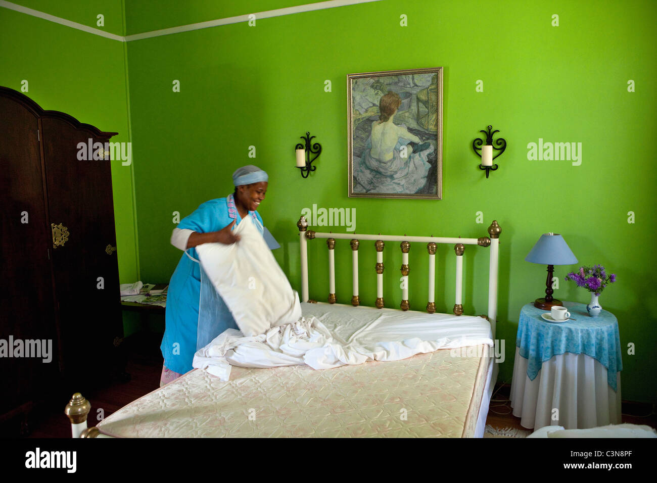 South Africa, Western Cape, near Robertson. Nuy Valley Restaurant and