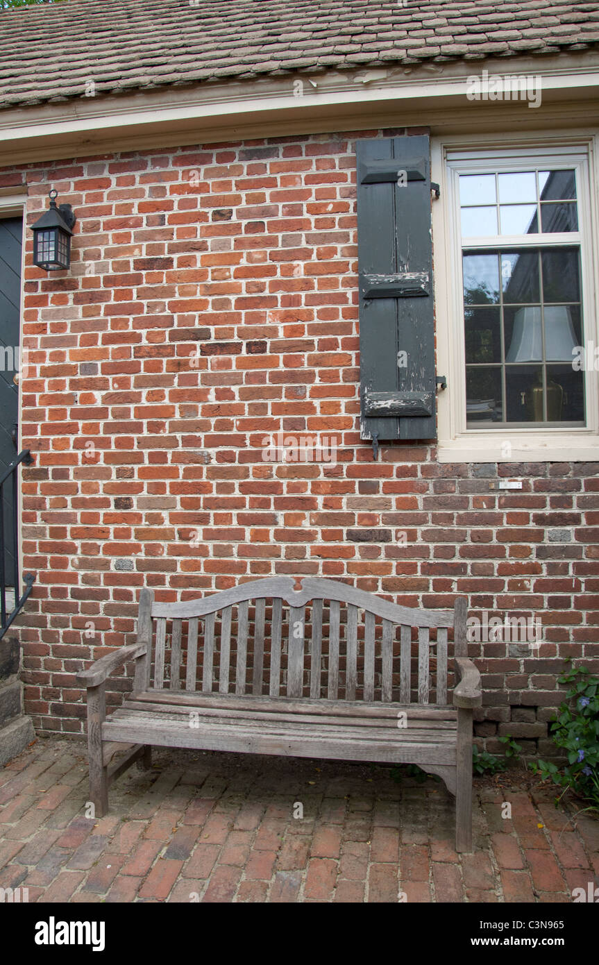 Virginia, Norfolk. WilloughbyBaylor House, c. 1794, now home to the