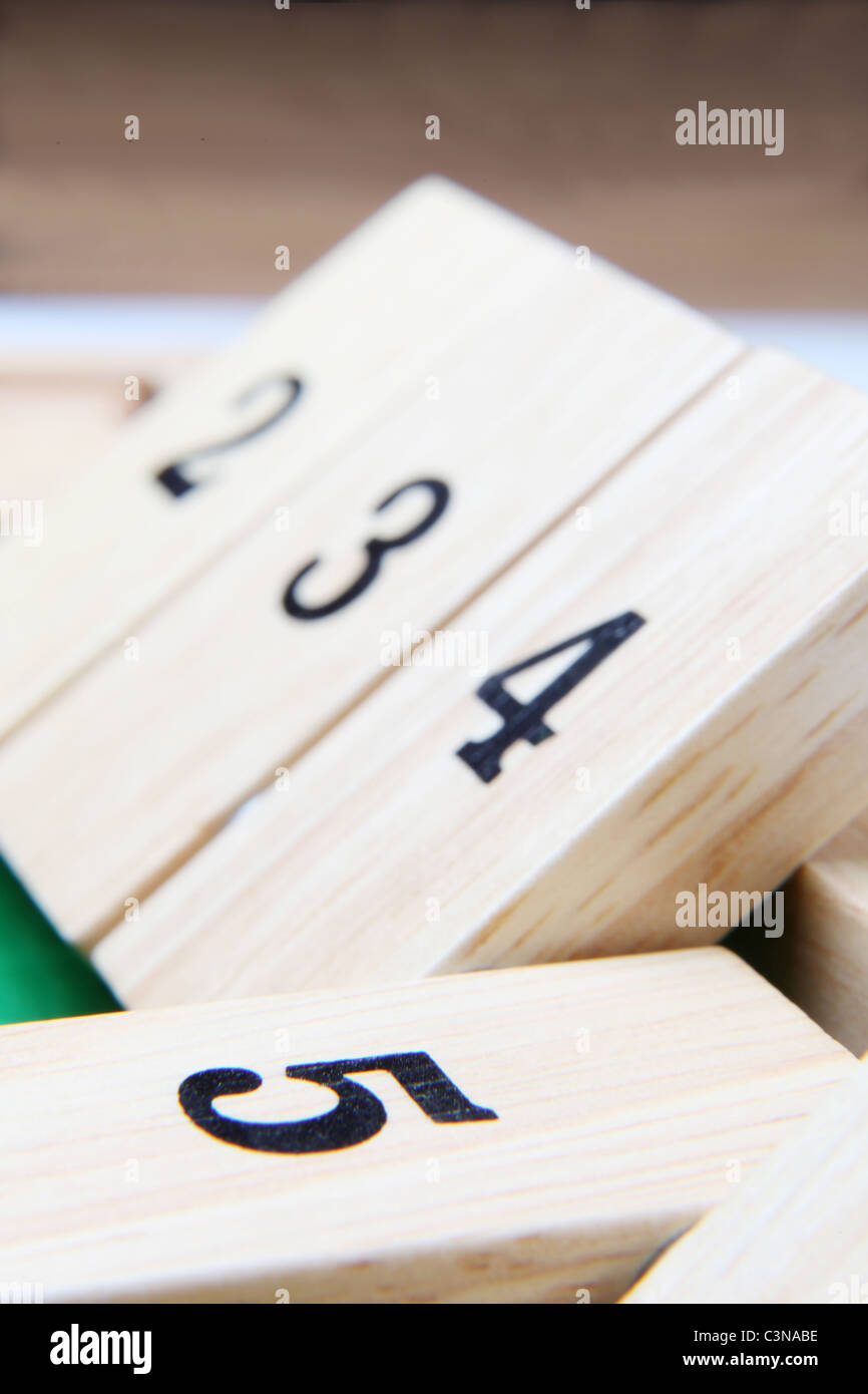 Numbers. Two Three Four Choosing numbers hi-res stock photography and images - Alamy
