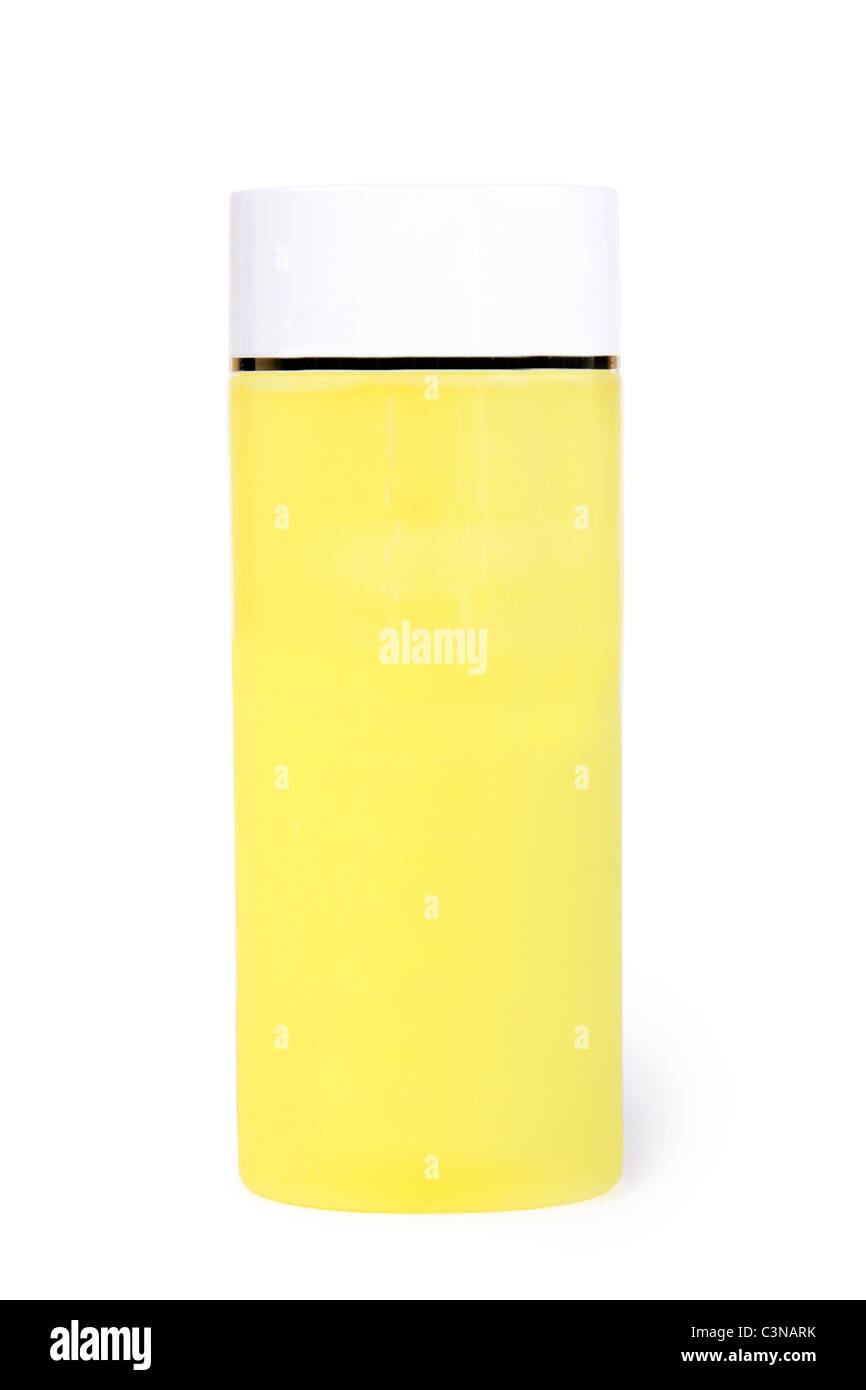 Yellow tube with cream, isolated on white Stock Photo Alamy